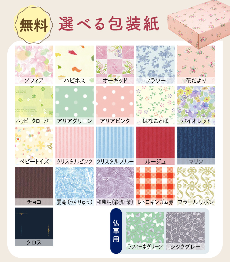 包装紙サービス